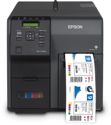 EPSON C7500 Farbdrucker vorne